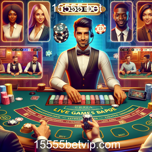 Descubra a Emoção dos Jogos Ao Vivo na 15555 Bet